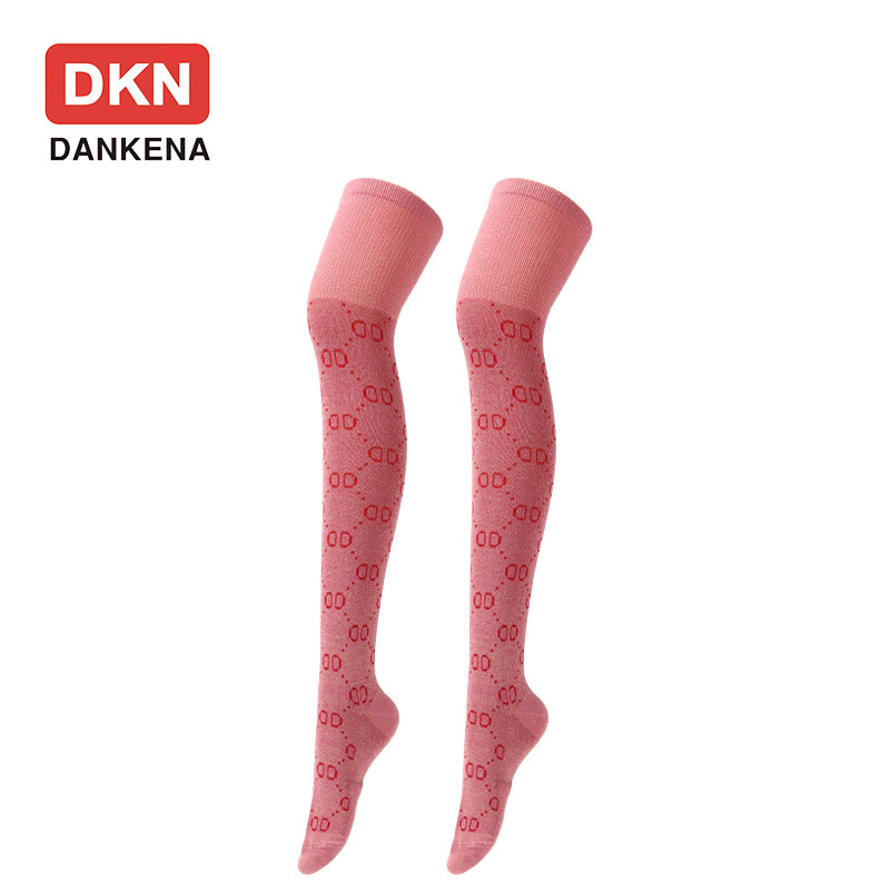 DANKENA Star Socks Bright Letter Socks Anti-skid Women